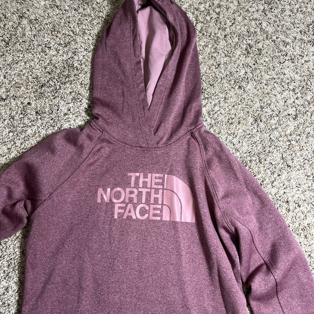 The North Face Women's Half Dome Hoodie Pink Pullover Sweatshirt Size Medium